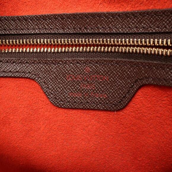 LOUIS VUITTON Authentic Brown Damier Leather Bag - Picture 4 of 7